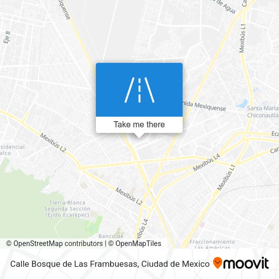 Calle Bosque de Las Frambuesas map