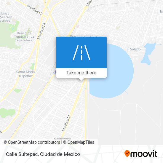 Calle Sultepec map
