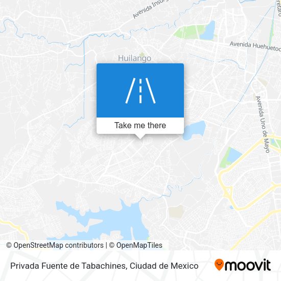 Privada Fuente de Tabachines map