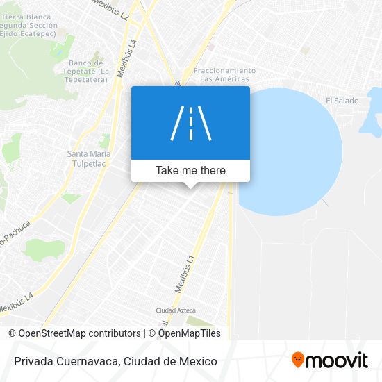Privada Cuernavaca map