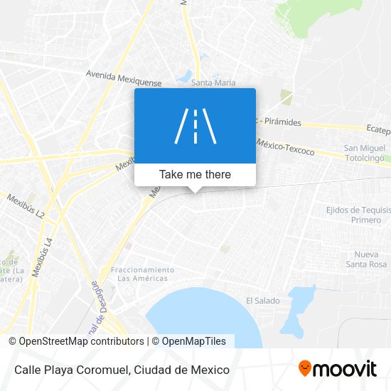 Calle Playa Coromuel map