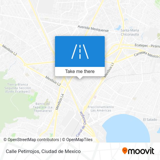 Mapa de Calle Petirrojos