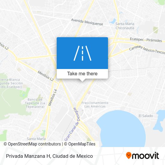 Privada Manzana H map