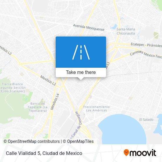 Calle Vialidad 5 map