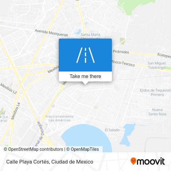 Calle Playa Cortés map