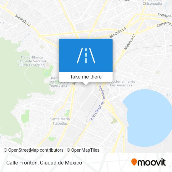 Mapa de Calle Frontón