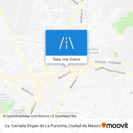 2a. Cerrada Virgen de La Purísima map