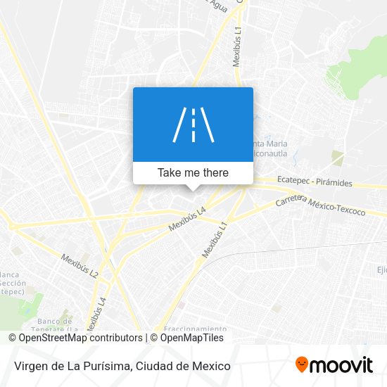 Mapa de Virgen de La Purísima