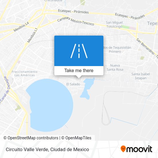 Circuito Valle Verde map
