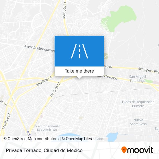 Mapa de Privada Tornado