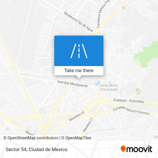 Mapa de Sector 54