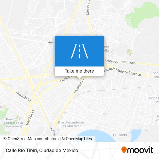Calle Río Tibiri map