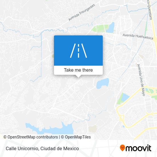 Mapa de Calle Unicornio