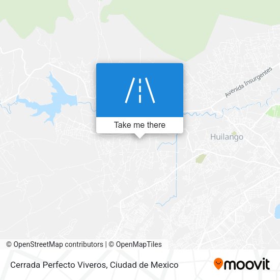 Mapa de Cerrada Perfecto Viveros