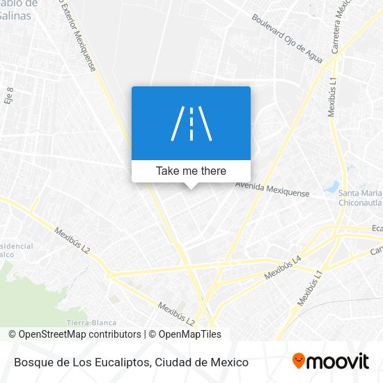 Bosque de Los Eucaliptos map