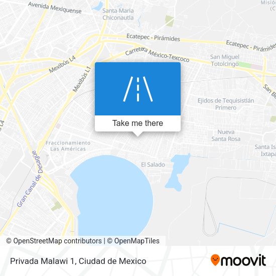 Mapa de Privada Malawi 1