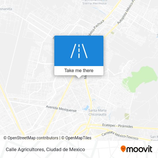 Calle Agricultores map