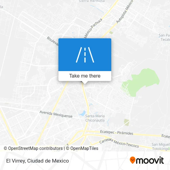 Mapa de El Virrey