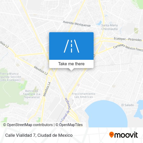 Calle Vialidad 7 map