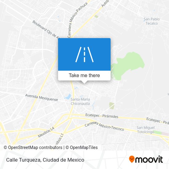 Calle Turqueza map