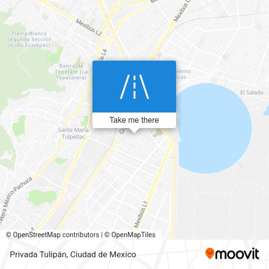 Mapa de Privada Tulipán