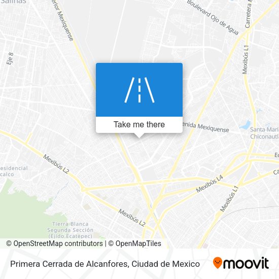 Primera Cerrada de Alcanfores map