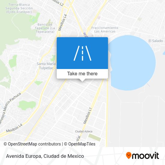 Avenida Europa map