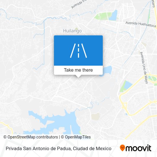 Mapa de Privada San Antonio de Padua