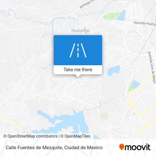 Calle Fuentes de Mezquite map