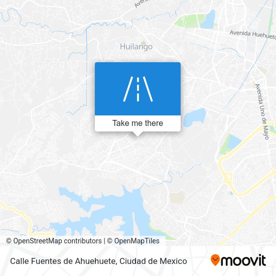 Calle Fuentes de Ahuehuete map