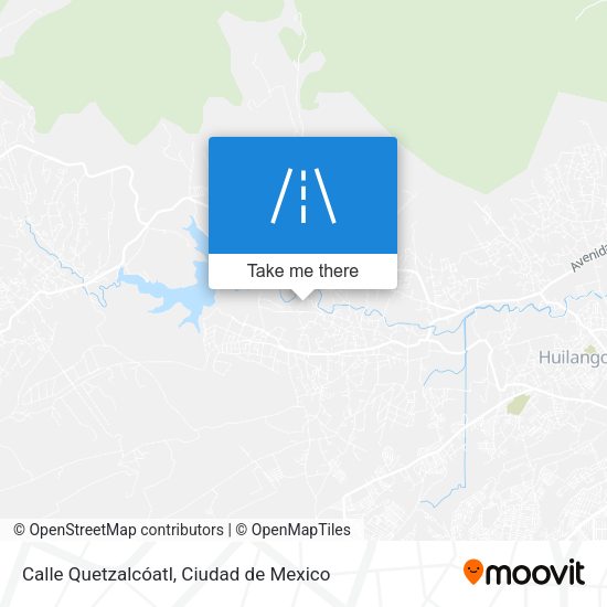 Calle Quetzalcóatl map