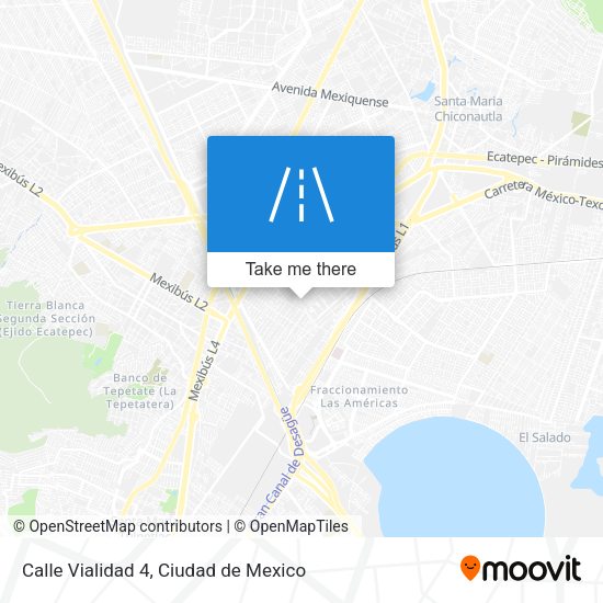 Calle Vialidad 4 map