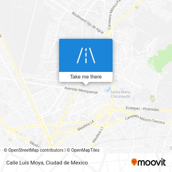 Mapa de Calle Luis Moya