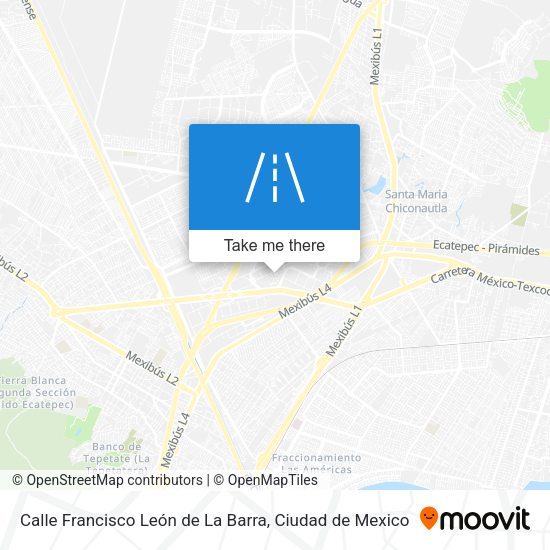 Calle Francisco León de La Barra map