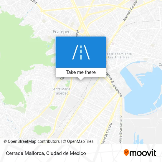 Cerrada Mallorca map