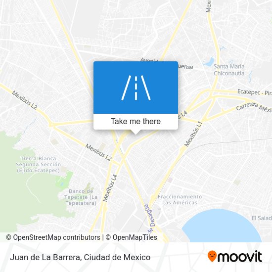 Mapa de Juan de La Barrera