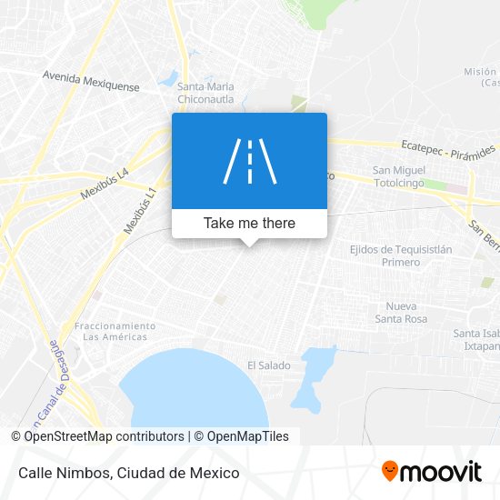 Mapa de Calle Nimbos
