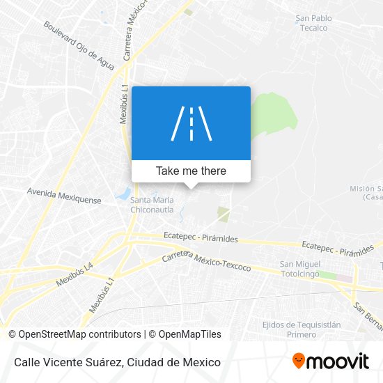 Calle Vicente Suárez map