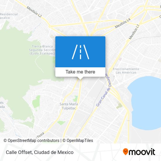 Mapa de Calle Offset