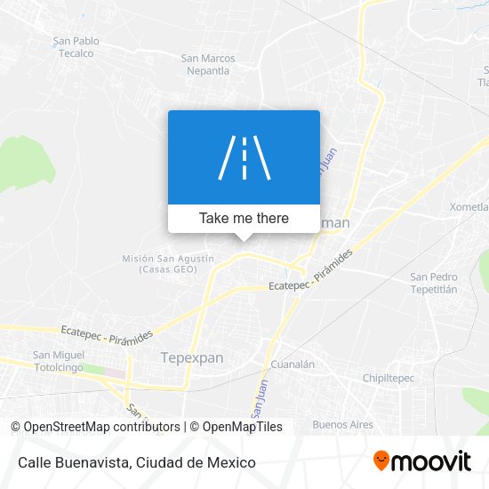 Mapa de Calle Buenavista