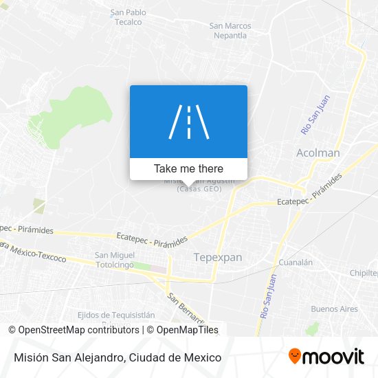 Misión San Alejandro map