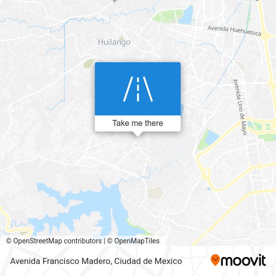 Avenida Francisco Madero map
