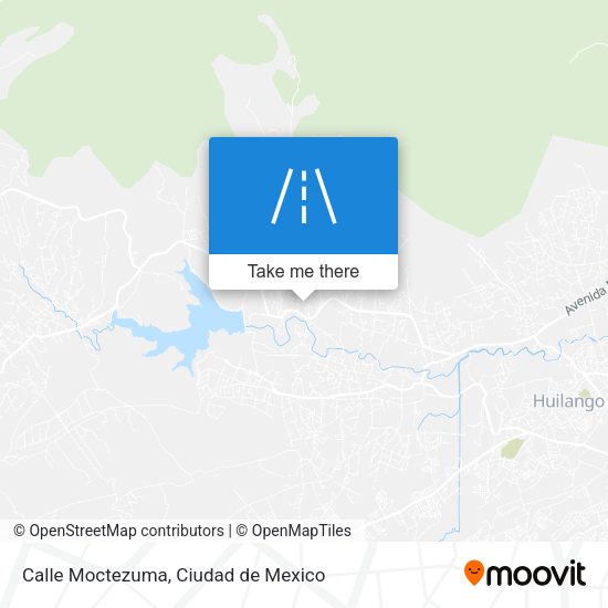 Mapa de Calle Moctezuma