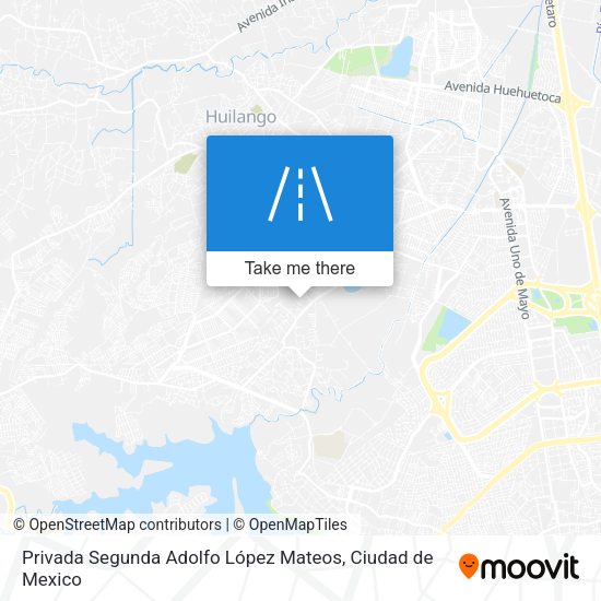 Privada Segunda Adolfo López Mateos map