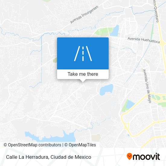 Calle La Herradura map