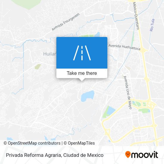 Privada Reforma Agraria map