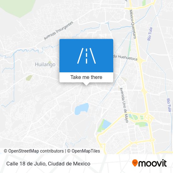 Calle 18 de Julio map