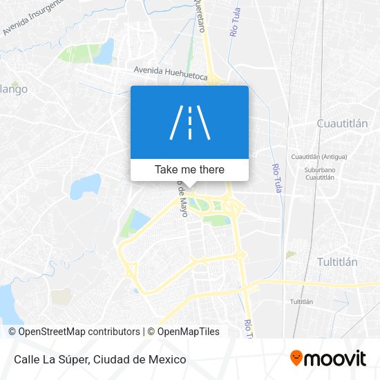 Calle La Súper map