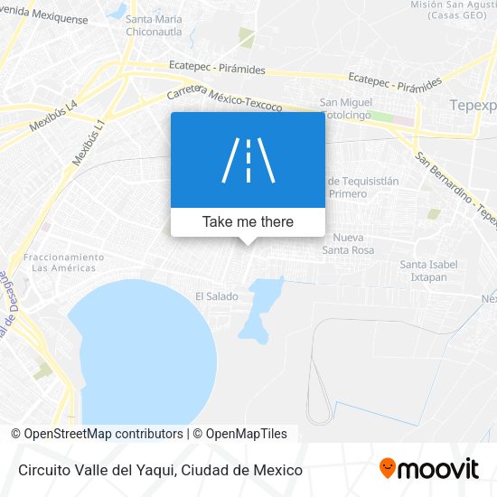 Circuito Valle del Yaqui map