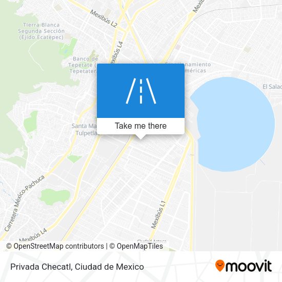 Privada Checatl map